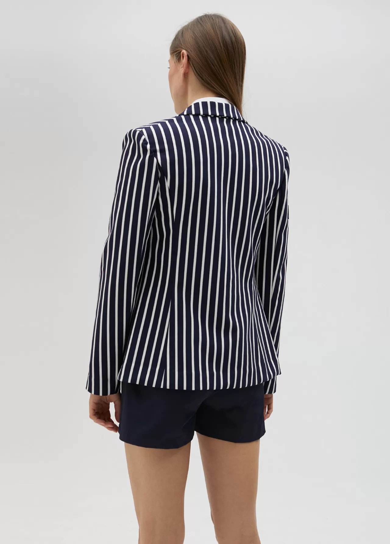 Lola Casademunt Blazer rayas bicolor de edición limitada - Lola Casademunt AZUL-BLANCO Shop