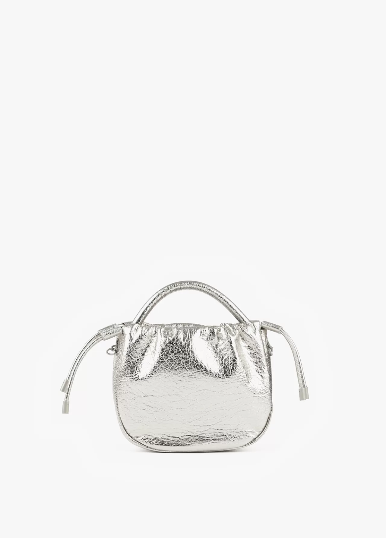 Lola Casademunt Bolso bandolera con logo DORADO Clearance