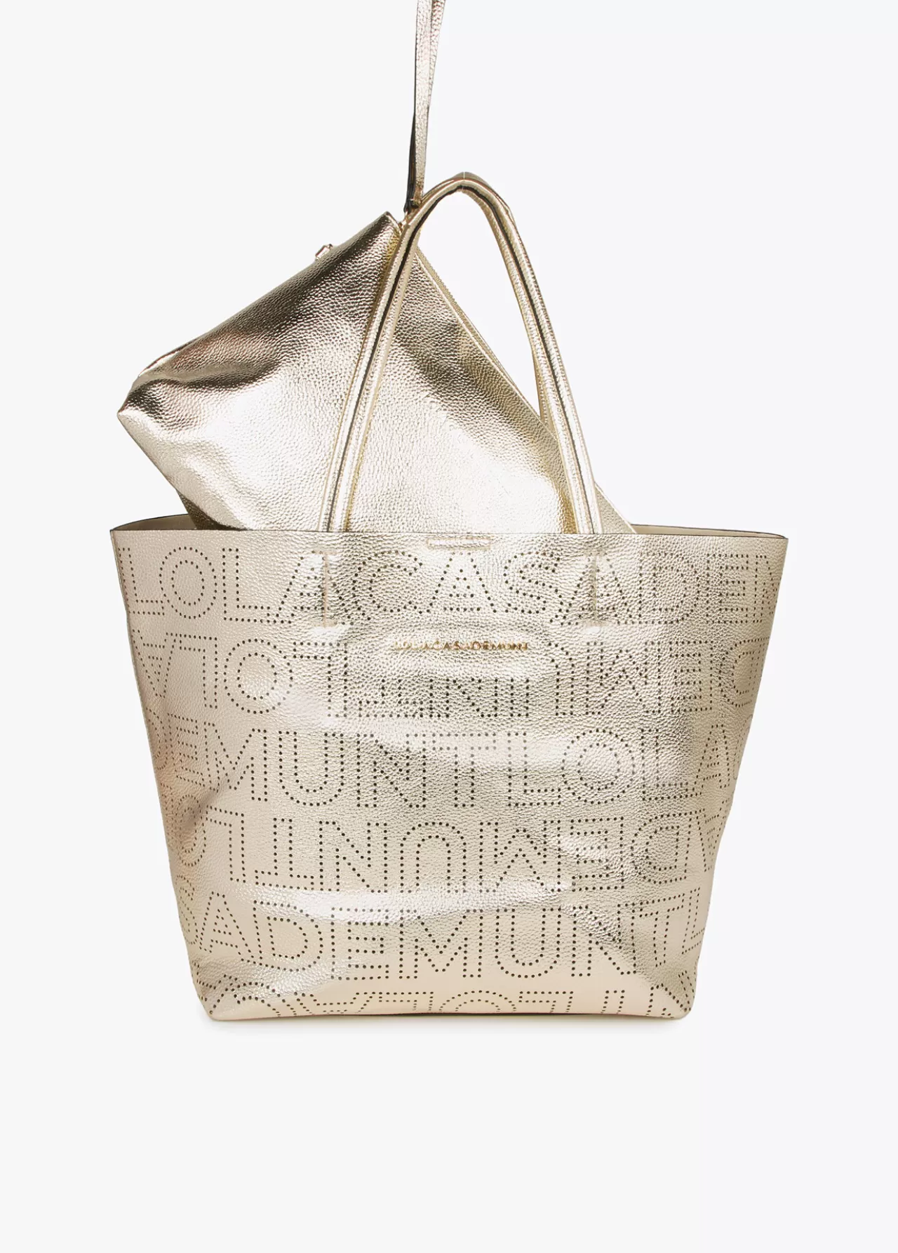Lola Casademunt Bolso shopper edición limitada - Lola Casademunt DORADO Hot