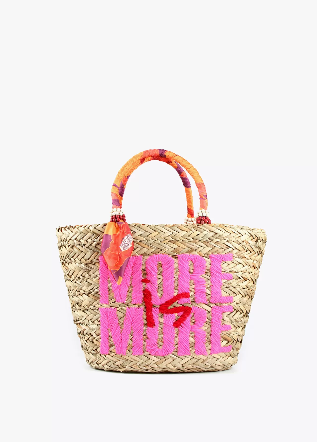 Lola Casademunt Capazo tipo cesta bicolor BEIG Flash Sale