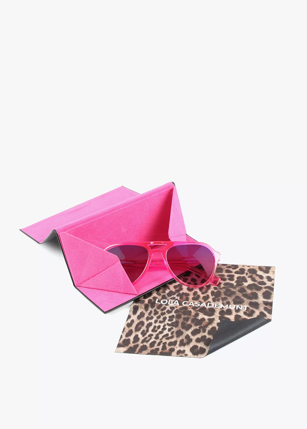 Lola Casademunt Gafas de sol tipo aviador NEGRO Sale