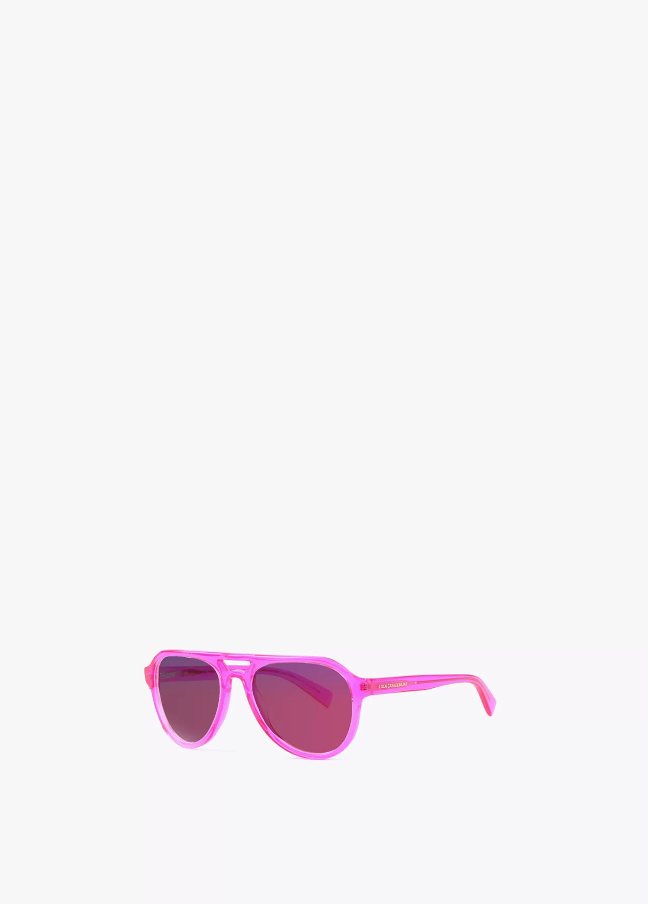 Lola Casademunt Gafas de sol tipo aviador NEGRO Sale