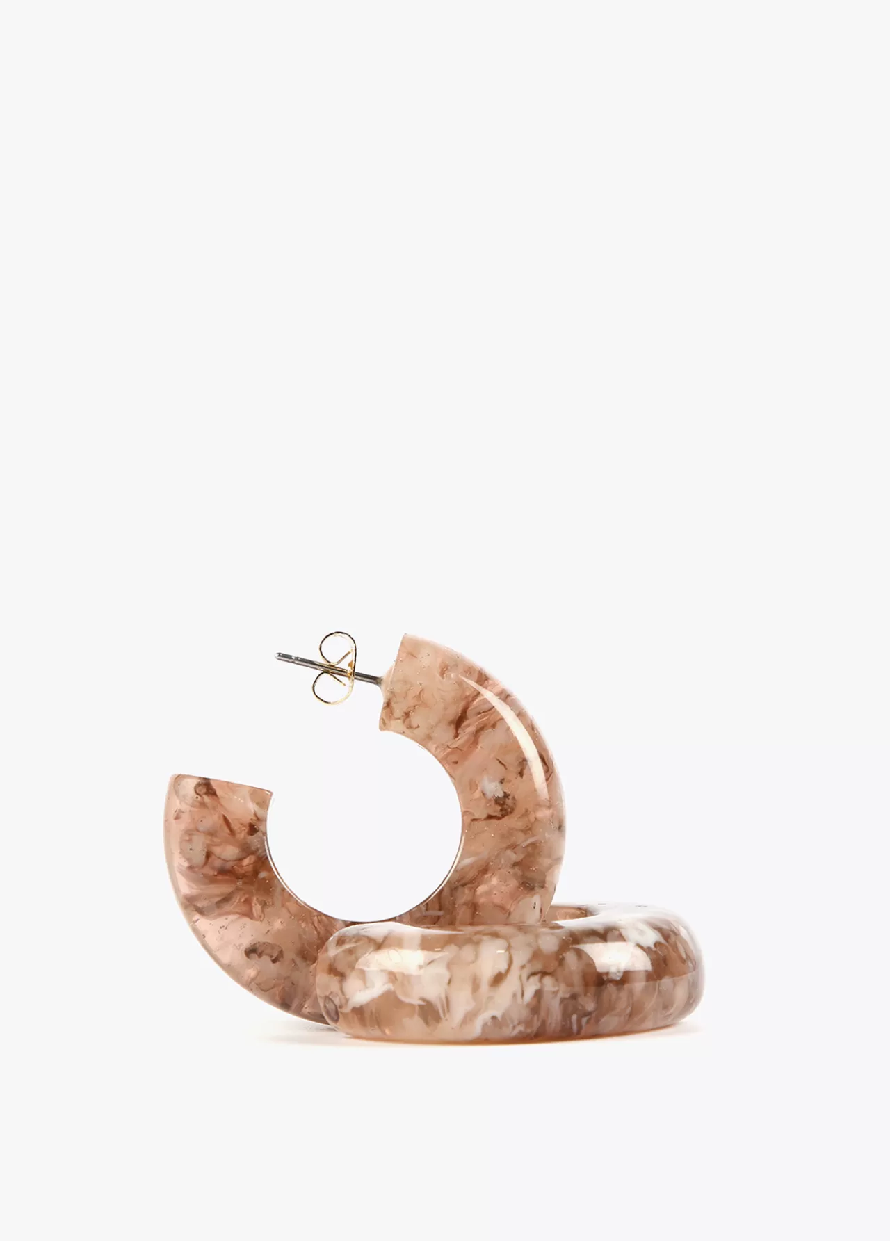 Lola Casademunt Pendientes de aro CRUDO Best