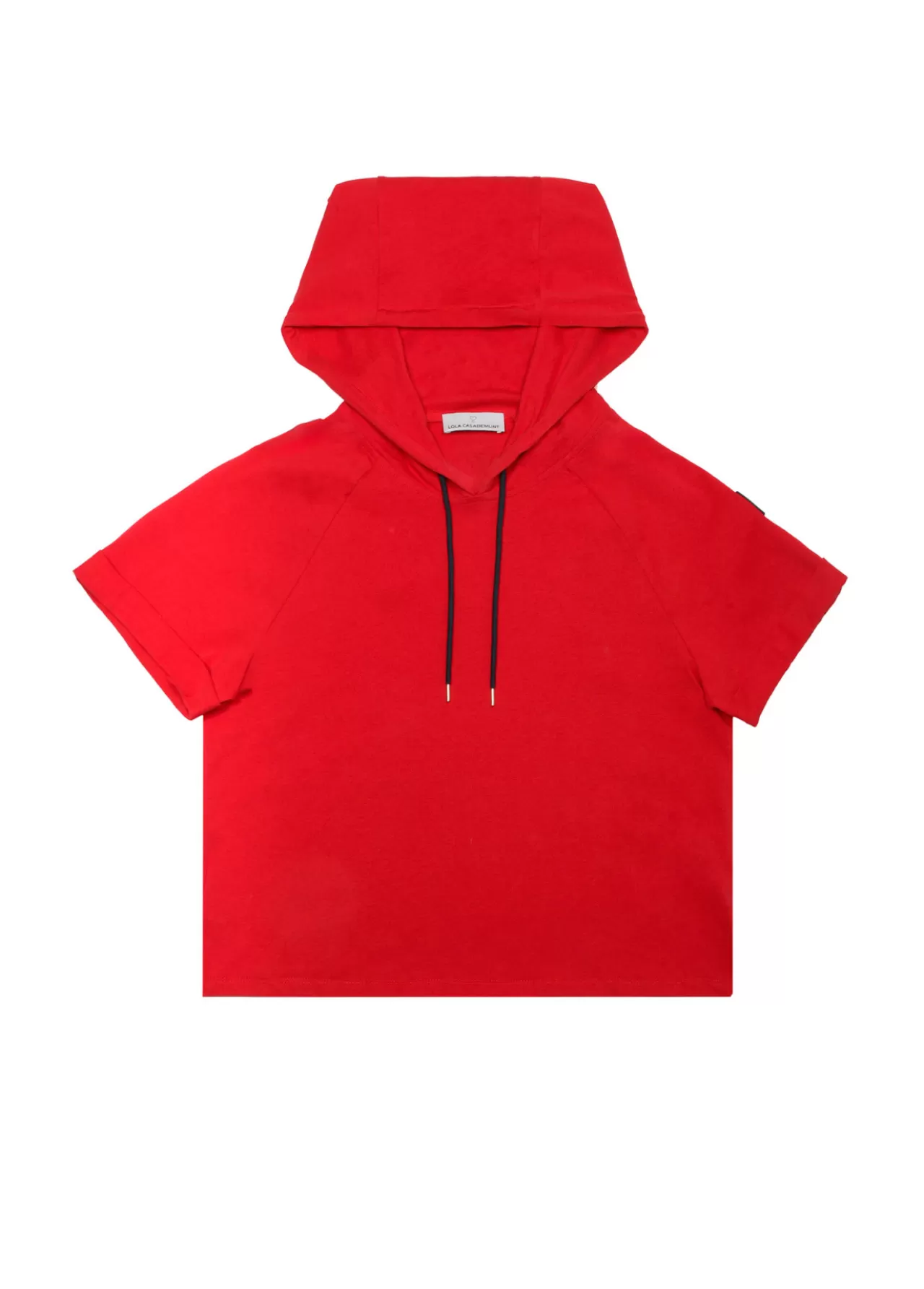 Lola Casademunt Sudadera manga corta roja de algodón 100%  - Lola Casademunt BLANCO Cheap