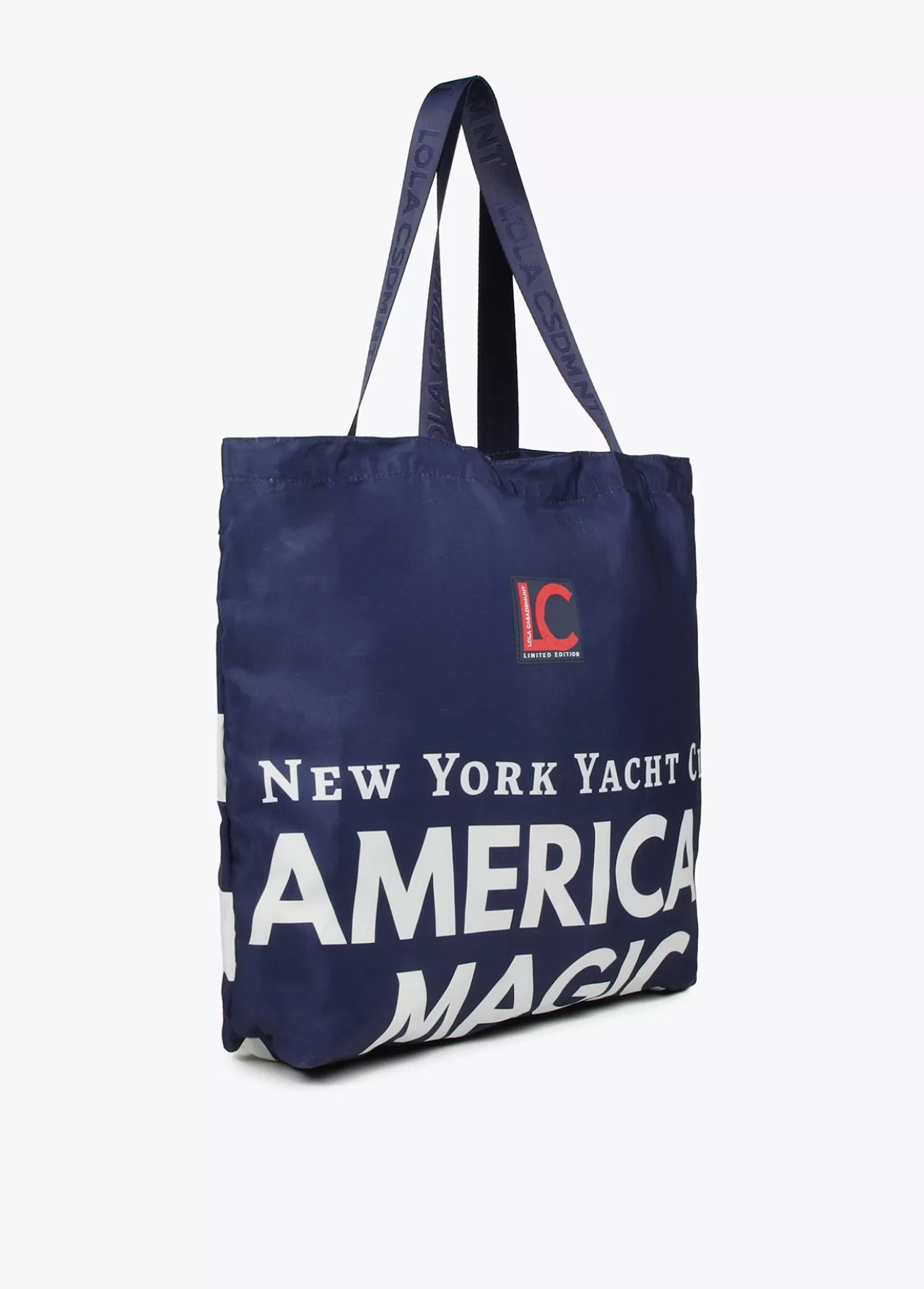 Lola Casademunt Tote bag de color azul  American Magic - Lola Casademunt AZUL-ROJO Outlet