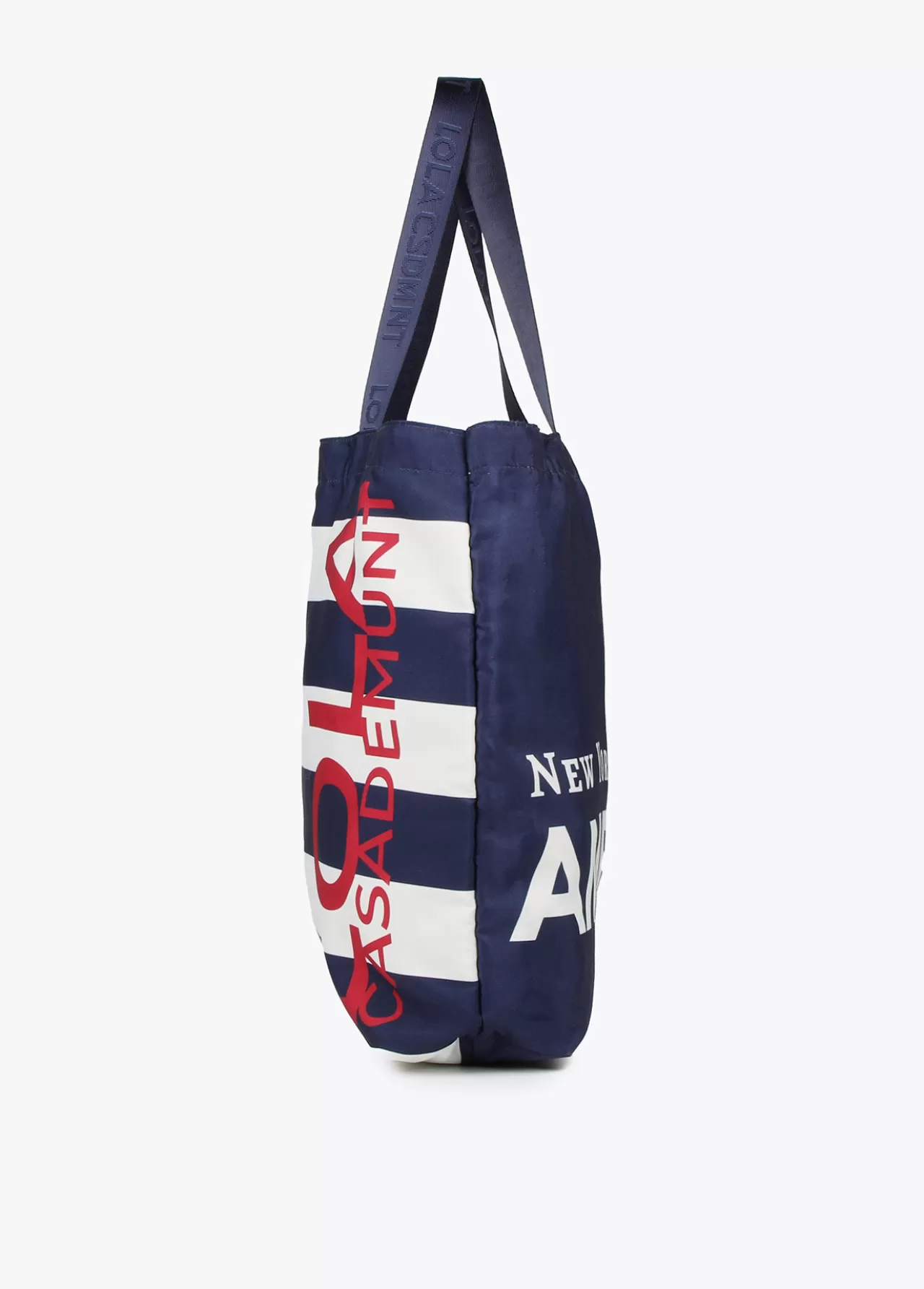 Lola Casademunt Tote bag de color azul  American Magic - Lola Casademunt AZUL-ROJO Outlet
