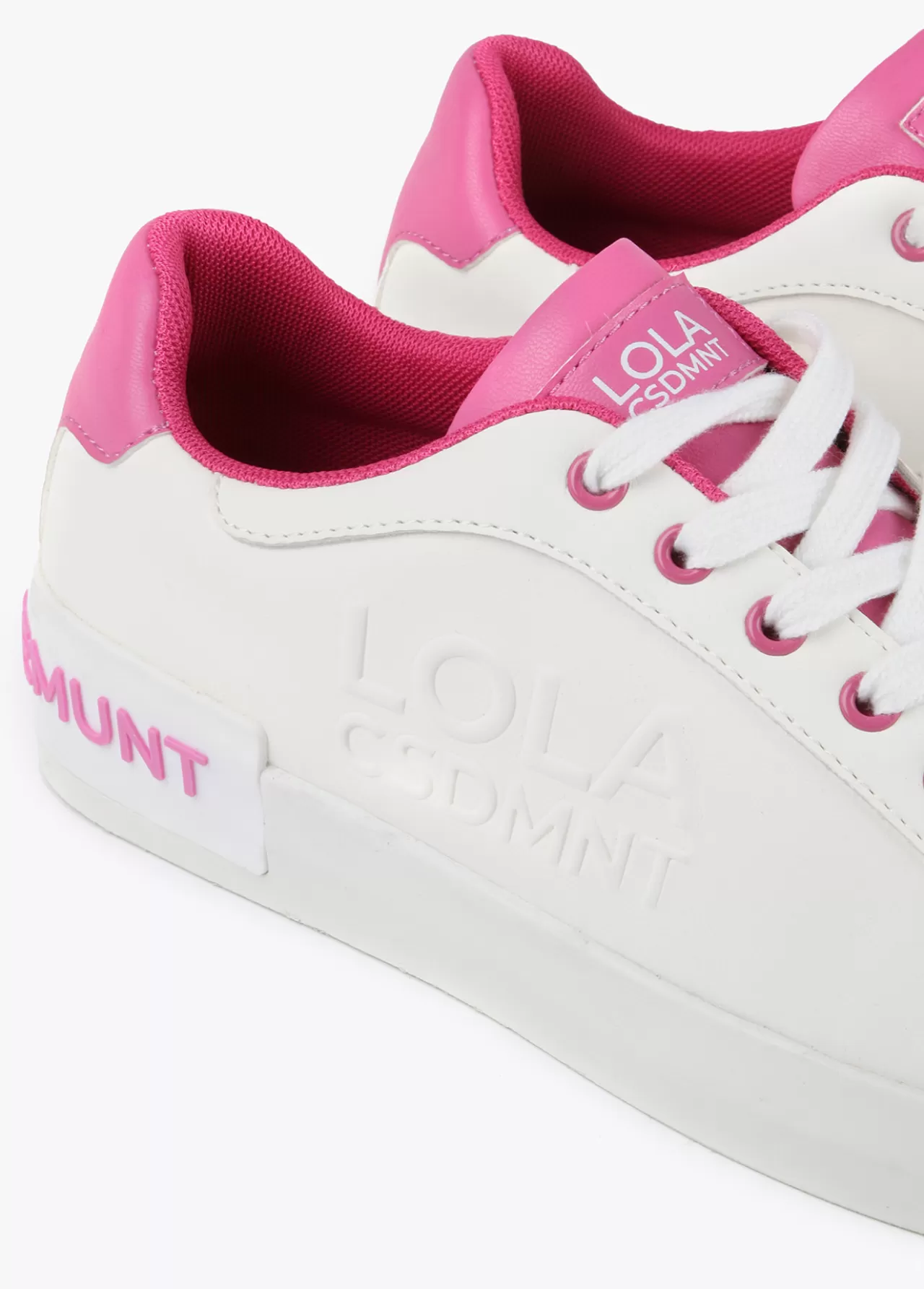 Lola Casademunt Zapatillas tipo sneakers bicolor ROSA New