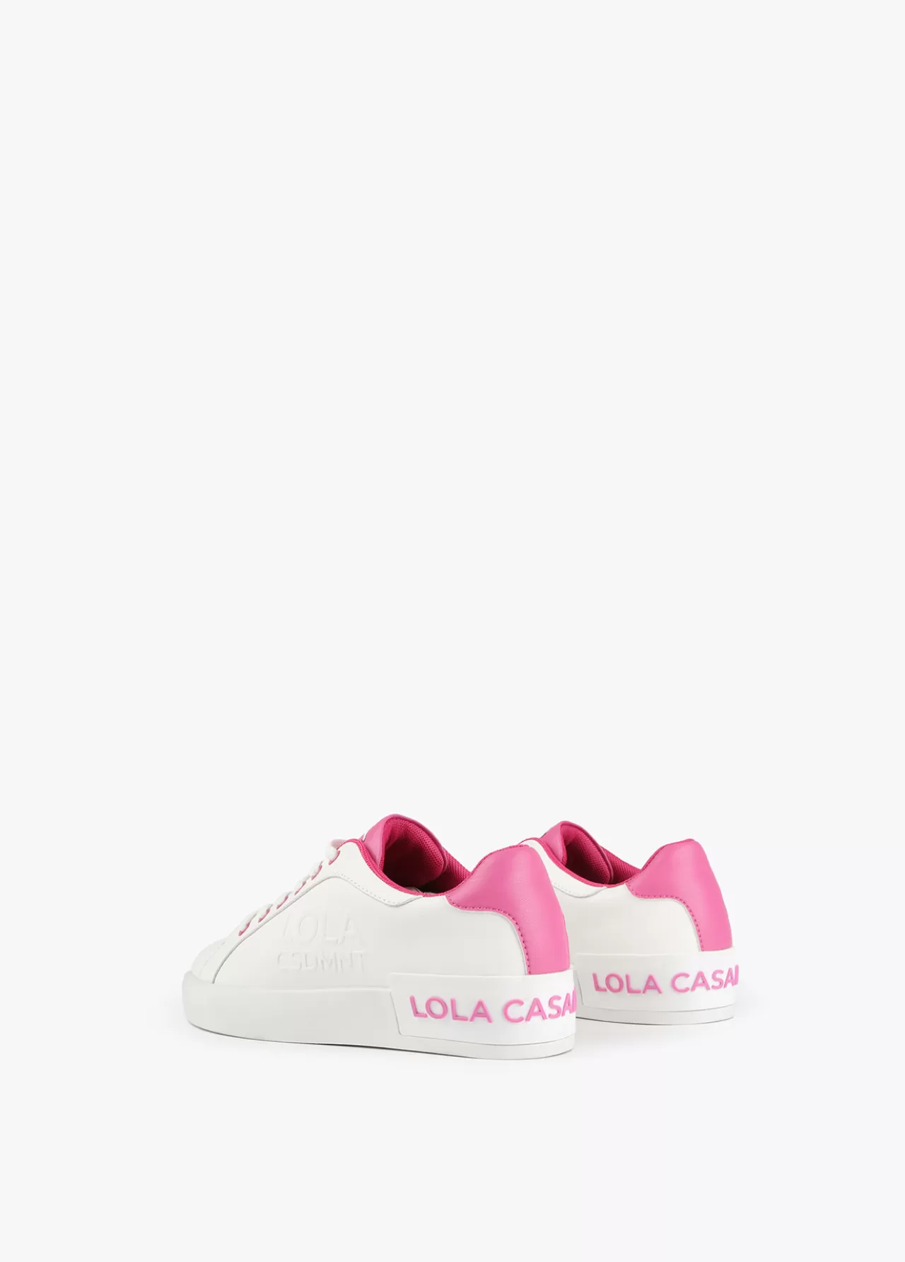 Lola Casademunt Zapatillas tipo sneakers bicolor ROSA New